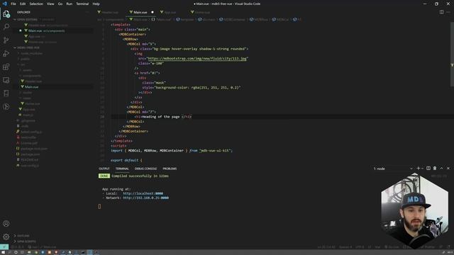 MDB Vue & CLI - from Zero to Production in less than 20 minutes смотреть онлайн