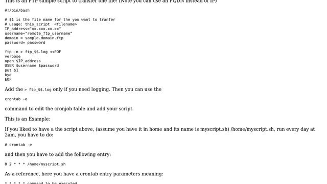 How to create a cron job to upload files to an FTP server? (2 Solutions!!) смотреть онлайн