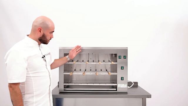 Гриль-шашлычница электрическая настольная SIKOM МК-22.8Э