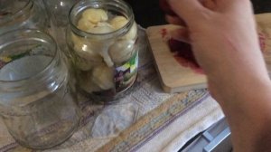 маринованный молодой чеснок