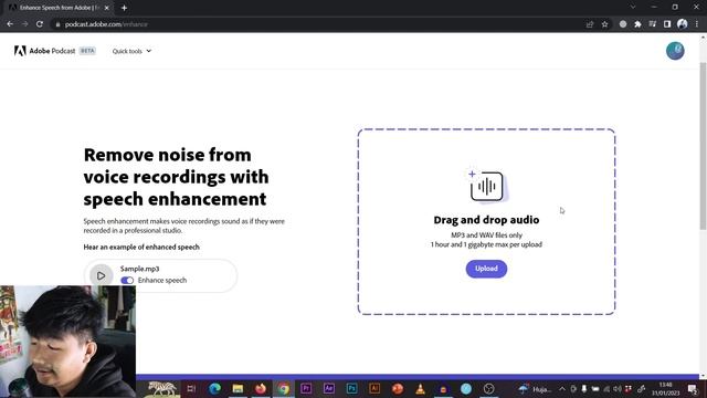 REVIEW !! Nyobain AI Adobe Podcast Yang Katanya Bisa Rubah Audio Jelek Jadi Lebih Jernih | Indonesi смотреть онлайн