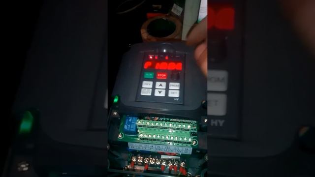 Решил после работы инвертор настроить