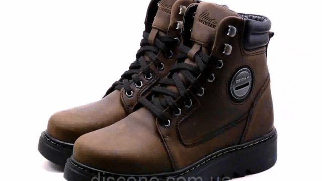 Ботинки Зимние Мужские Натуральная смотреть онлайн