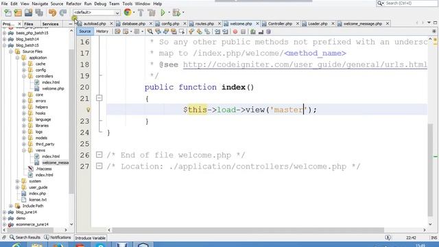 PHP codeigniter course with 2 complete projects at bangla -16 смотреть онлайн