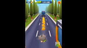 Talking Tom Gold Run ipad Gameplay - Talking Tom vs Raccoon Robber