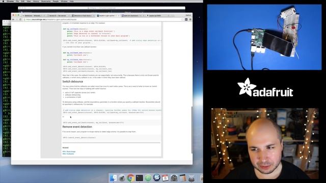 Raspberry Pi & Python Internet 'Thing' pt. 4 with Tony D! @adafruit #LIVE смотреть онлайн