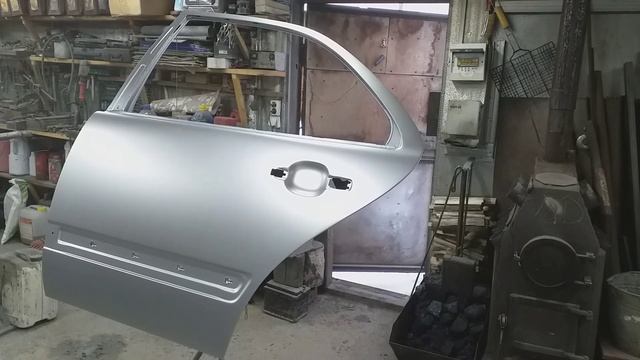 покраска задней двери после ремонта от Мерседеса смотреть онлайн