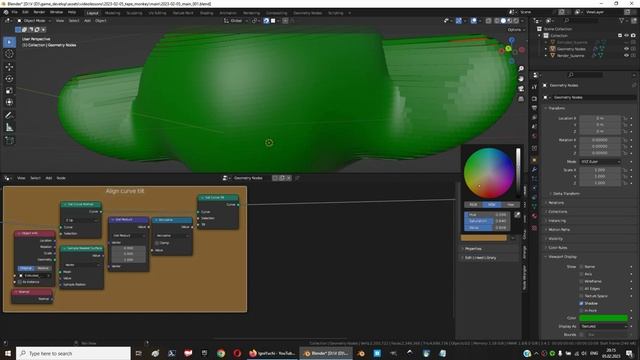 How to bind with textured tape any object in Blender? смотреть онлайн