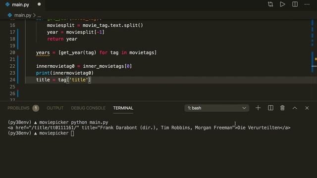 Select Movies with Python - Web Scraping Tutorial смотреть онлайн