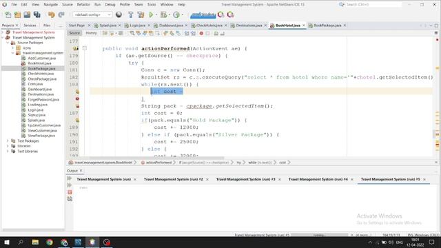 16/18 - Travel and Tourism Management System | Java Project | Creating Book Hotel class смотреть онлайн