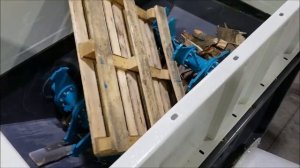 ➤ Измельчение паллет    Переработка поддонов    Шредеры VECOPLAN