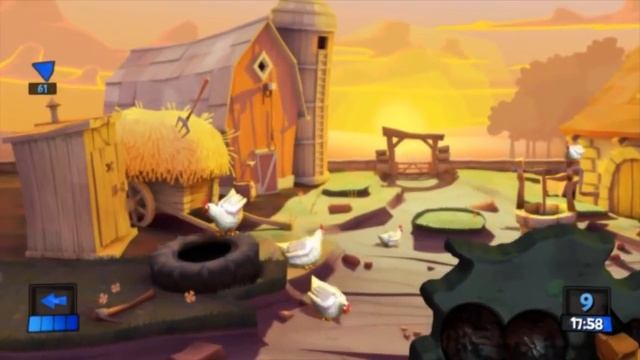 Plebs Playin' Worms Revolution - Game 1 (3P Deathmatch) смотреть онлайн