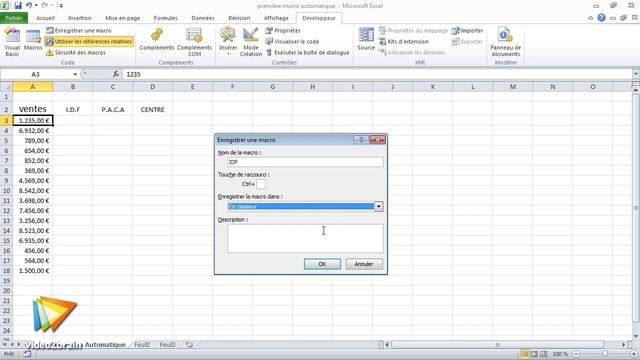 Excel 2010 VBA : Toute première macro avec Excel 2010 VBA смотреть онлайн