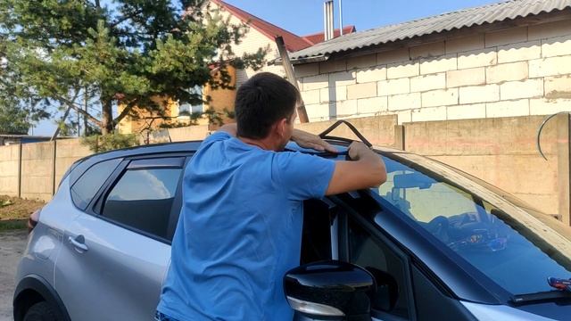 Защитная резинка на лобовое стекло для Renault Kaptur и Renault Duster с aliexpress. смотреть онлайн
