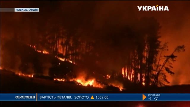 Новую Зеландию охватили мощные пожары Последние мировые новости Из за угрозы возгорания идет ма смотреть онлайн