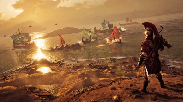 Assassins Creed Odyssey - Soundtrack - The 300 смотреть онлайн