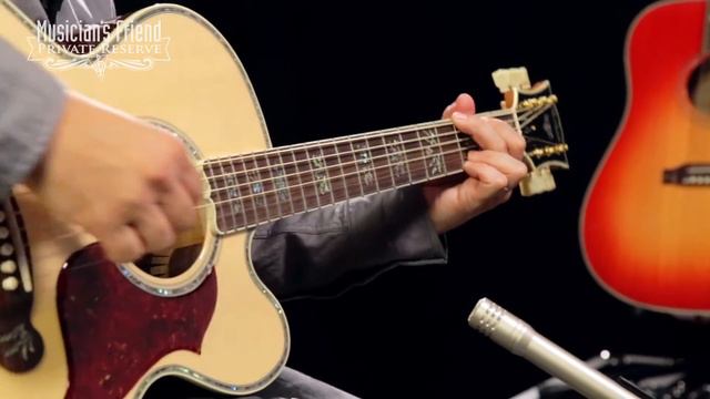 Gibson Limited Run J-2000 Mystic Rosewood Acoustic Guitar смотреть онлайн