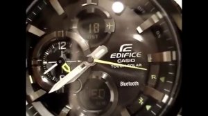 Солнечная батарея технологии Tough Solar в часах Casio Edifice ECB-500DC-1AER