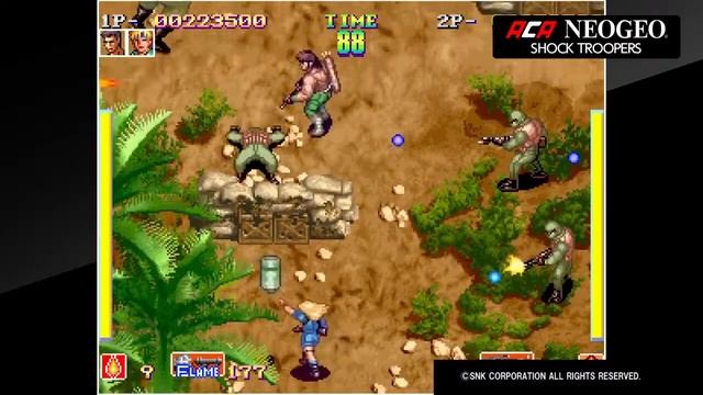 ACA NEOGEO SHOCK TROOPERS | Trailer смотреть онлайн