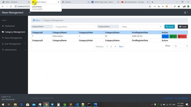 springboot vs laravel7 render template смотреть онлайн