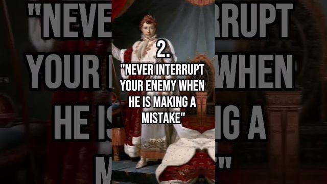 Napoleon's best quotes, last one Gave Goosebumps. смотреть онлайн