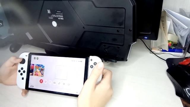 ОБЗОР NINTENDO SWITCH OLED 64 ГБ. #nintendo #nintendoswitch #oled #обзор