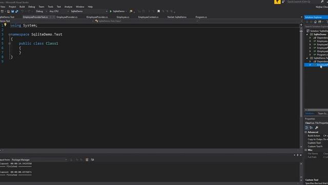 Unit Testing .Net Core Application With SQLite смотреть онлайн
