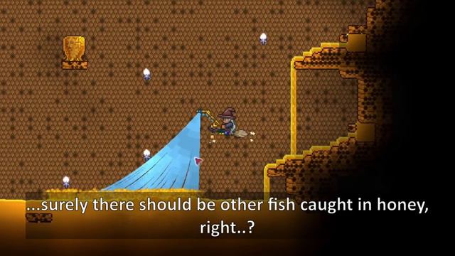 Honey Fishing in Terraria ─ Is there anything else to catch than Honeyfin? смотреть онлайн