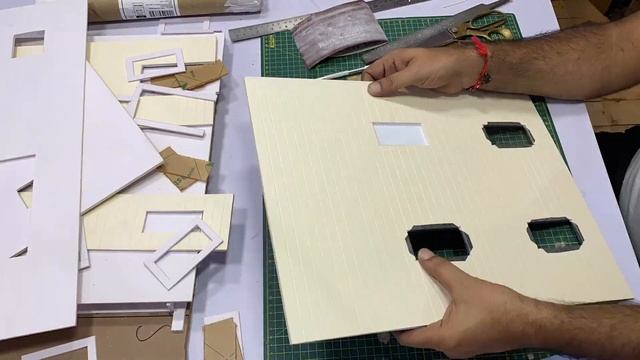 Making a Simple Model House with Garage 1/18 Scale Diorama | Miniature Homes смотреть онлайн