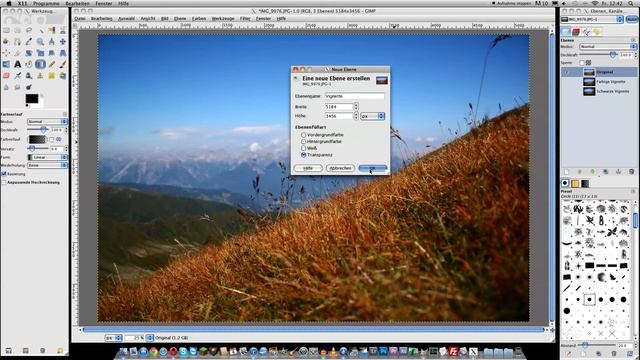 #10 Vignettierung (Fotobearbeitung) - Gimp Tutorial смотреть онлайн