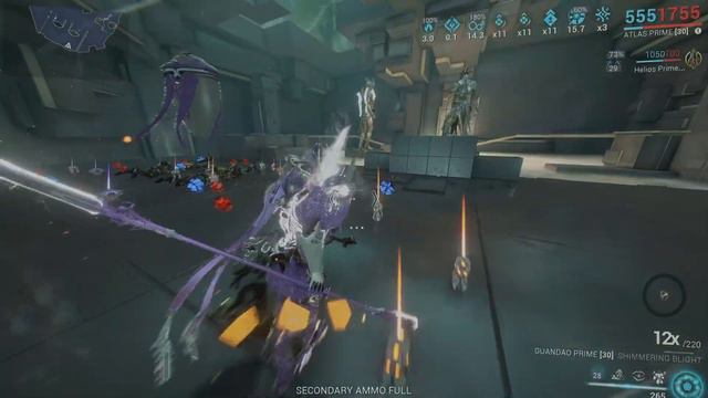 Warframe Atlas Prime Guandao Prime Melee influence build no archon shards смотреть онлайн