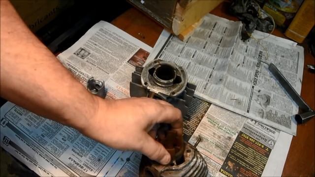 Странный цилиндр от мопедного мотора смотреть онлайн