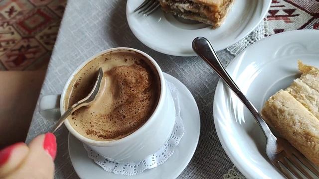 Кофе в Евпатории ☕ Самый вкусный турецкий кофе в Крыму #кофе #турка #турецкий #кофенамолоке смотреть онлайн