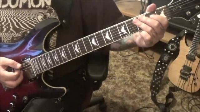 PANTERA - DRAG THE WATERS - Guitar Lesson by Mike Gross - How to play - Tutorial смотреть онлайн