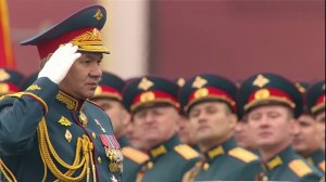 Парад Победы в Москве на Красной площади 9 мая 2019 года