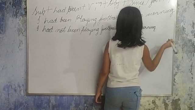 PAST PERFECT CONTINUOUS TENSE смотреть онлайн