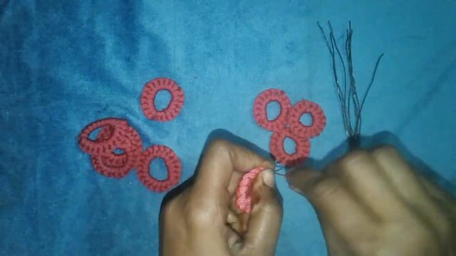 macrame easy &simple rose flower/valentine day gift idea/diy macrame red rose flower tutorial tora смотреть онлайн