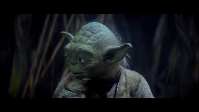 Empire Strikes Back Yoda training Luke part 3 "Try not. Do. Or do not. There is no try." (HD) смотреть онлайн