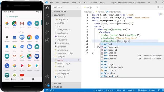 #8 Mobile Application Development Using React Native: Handling Text Input in react-native смотреть онлайн