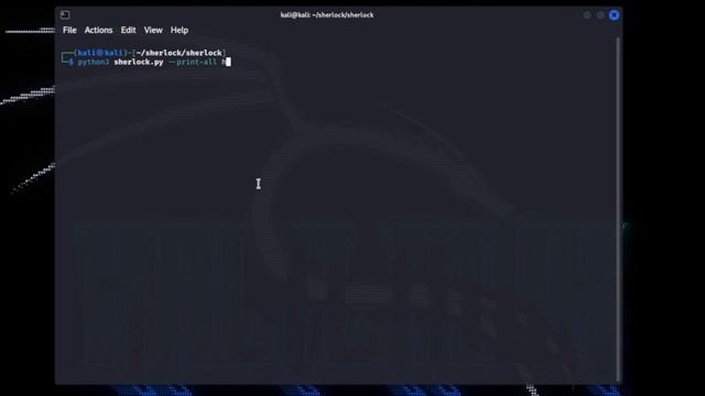 Bir Kişinin Tüm Sosyal Medya Hesaplarını Taramak | Sherlock tool Kali Linux (Tutorial) смотреть онлайн