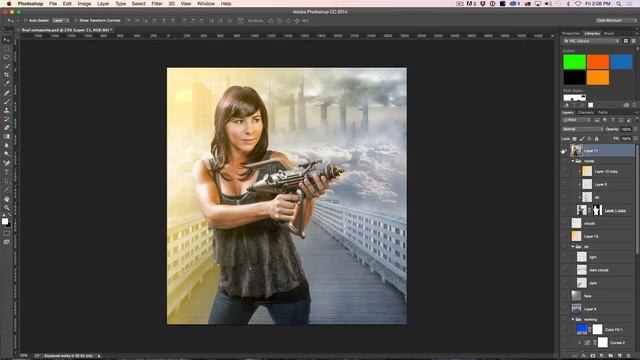 Photoshop Tip: Composite layer, PhotoshopCAFE Tip Tuesday starts NOW! смотреть онлайн
