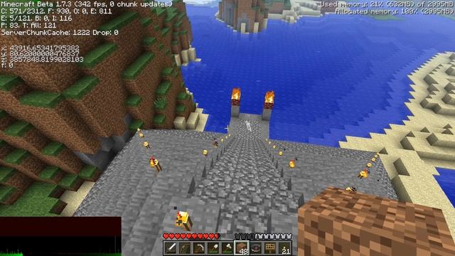 Minecraft Far Lands or Bust - #755 - Musical Pyramid F3 Monument смотреть онлайн