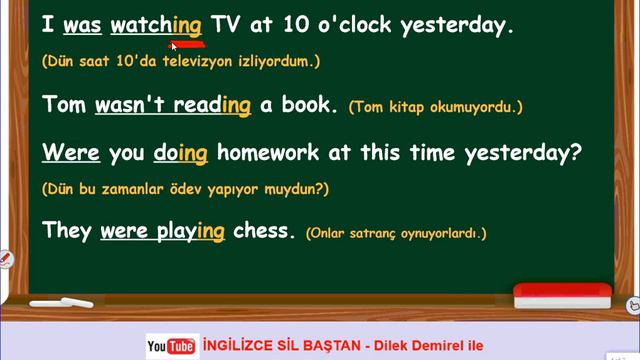 İngilizce Past Continuous Tense Konu Anlatımı смотреть онлайн
