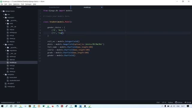 15 - Django Models and Migrations | Python Django Tutorial for Beginners смотреть онлайн