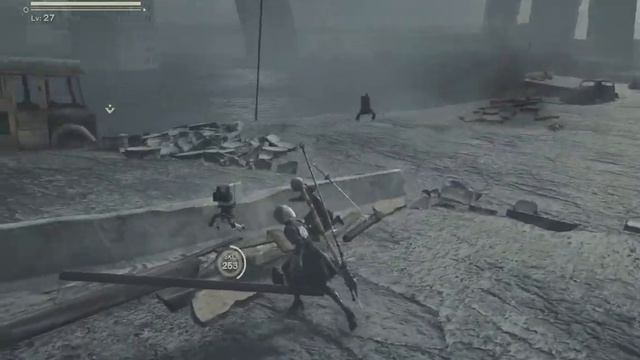 NieR: Automata (Hard Mode), Part 12, "Lucky Wandering" смотреть онлайн