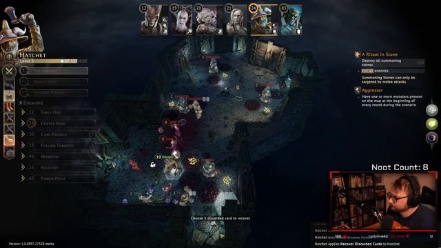 Gloomhaven Jaws of the Lion DLC playthrough - Ep 5 - Ritual in Stone смотреть онлайн