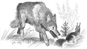 Л.Н. Толстой. Сказка. "Волк и белка" (Читает Демянко Т.В)