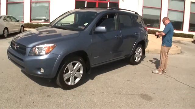 2007 Toyota RAV4 | Pacific Blue Metallic | SUV | Philadelphia, PA Stock M120190A