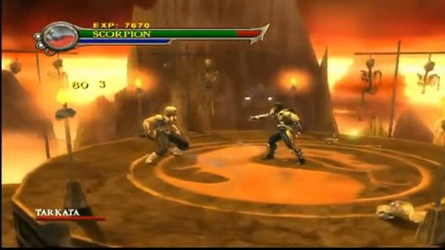Scorpion Blazes Through The Soul Tombs:Mortal Kombat Shaolin Monks W/Commentary #3 смотреть онлайн