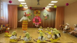 Танец Курочки и цыплят. Вторая младшая группа N1 МАДОУ N56 (2021 г.)